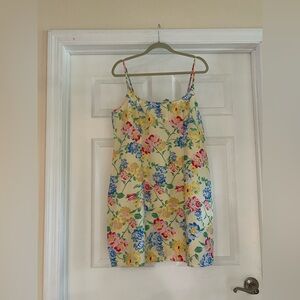 NEW!! Floral Print Dress with Spaghetti Straps! Perfect for a summer’s day!